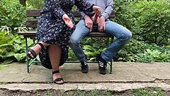 handjob in the park under the sun