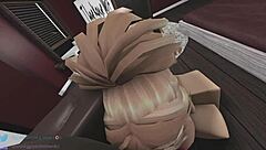 White Girl Bent Over In Bedroom For Doggystyle Riding