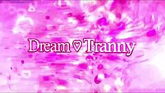 Gorgeous shemale bruna aylla surrenders her ass to the machine