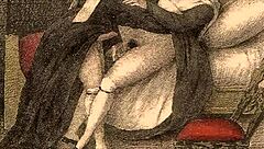 Vintage erotic illustration from antique times. 😍