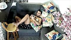 i have the wifi password but he needs to give me something in return, i really like what i see and when i show him my big bulge he accepts the challenge