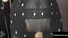 slutty ana prepares for her sexy boyfriend's foreign cock