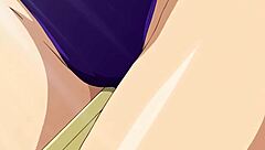 你想看她美味地吸他的鸡巴吗？