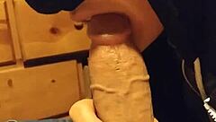 Uncle watches as she sucks daddy's cock