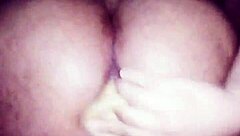 Ebony slut throat-fucked in interview