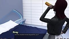 Stranded with married black milf