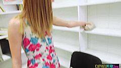 Teenage babe banged doggystyle in POV