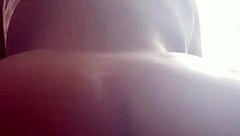 Big ass ebony riding hard in pov with intense fucking!