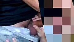 Brazilian hotwife Bruna Silva bangs at friend's party house.