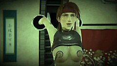 Final Fantasy 7 Remake - Jessie Rasberry In Sex Machine - 3d Porn