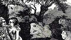 Vintage erotic drawings from antique comics