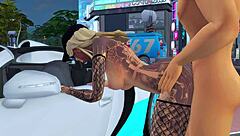 Tattoo Slut's Hard Anal and Facefuck