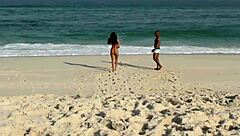 SHAYENE SAMARA FODEU COM NEGÃO DO PAU GRANDE NA PRAIA DA BARRA, DAMN HOT!