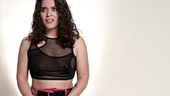 Victoria Voxxx Spanks Her Big Ass in Kinky Solo Orgasm