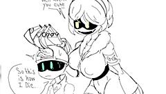 Murder Drones Compilation With Monster Cock