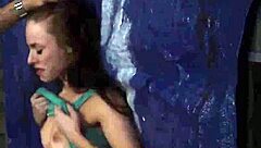 outdoor dildo play with anya