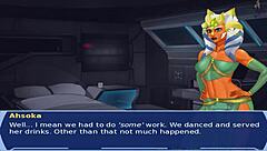 Star Wars Orange Trainer Bangs Hot Alien Sith Girls