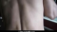Straight Latino Guy Fucks Gay Stranger Pov!