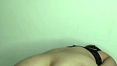 Latina MILF reaches orgasm using her dildo at home