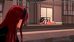 Watching Roxy bang gets me so hot with Eris nearby