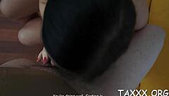 teen gets hardcore blowjob on livecam