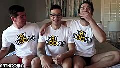 Thick dick actor jayden chats with friends in early morning interview