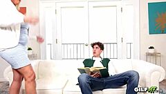 omg granny’s mega-boobs grew huge, now she’s getting fucked deep by monster cock!