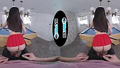 Wetvr Pool Table Tease Fuck Vr Porn with April Valentino