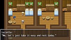 Amiga do príncipe estava fazendo alguma coisa debaixo do balcão do tarado - ntr sisters - ciella & luciella - parte 8