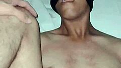 Straight Buddy Experiments With Big Cock