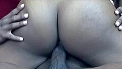 want to see this big tits ebony chubby babe get pounded hard with sucking and blowjob