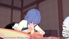 Watching Roxy bang gets me so hot with Eris nearby