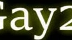 Two muscular guys engage in intimate activity at the gym