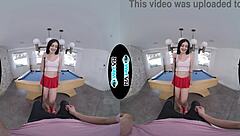 Wetvr Pool Table Tease Fuck Vr Porn with April Valentino