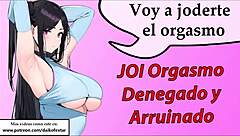 ladyboy joi until you cum in spanish