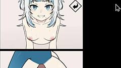 Costplayer Fucks Sharkgirl in 3D Anime Creampie