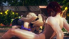 嘿，想看菲谢尔的POV口交，脸上射满精，在原神本子？