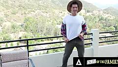 Emily Feels Shocked Sucking Burglar's Cock in the Shop