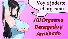 ladyboy joi until you cum in spanish