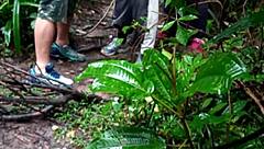 Machos Bent Over In Forest Orgy.