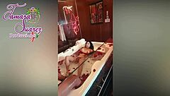 Le ba�an la puchaina a tamara suarez