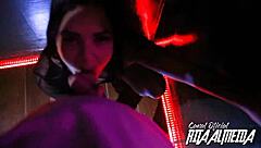 Highheeled Beauty Atm Fucked By Hard Cock