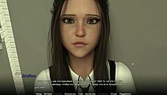 Ebony slut with sexy tits cums in pussy during bathing!