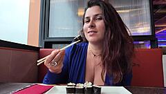 Stepson Gives Stepmom Handjob And Fucks Her Ass With Huge Cock!