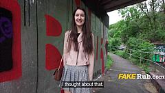 art students strip and screw for cash in pov interview