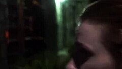 Bound teen tastes cum after rough domination