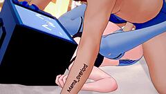 Tv woman craves banging in sporty outfit, so wild! 😈