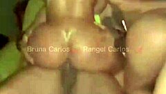 i got lucky with a ride from my ex-wife and ex-sister-in-law during threesome, gotta respect those big asses riding fully in red and sheer