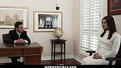 naughty teen lesbian punished in church domination