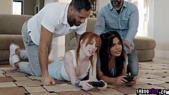 Stepdaughters Madi Collins And Summer Col With Stepdads Tommy Pistol And Damon Dice